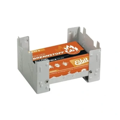 Image de Esbit Pocket stove S + 6x14g Solid Fuel Tablets Carburant pour camping