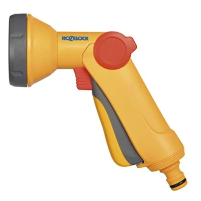 Image de HOZELOCK Pistolet d&#039;Arrosage Jet Douche Rose Spray Gun : Idéal pour Plantes, Fleurs et Semis, Douchette Ergonomique, Contrôle du Débit Réglable Vérouillable à une Main [2672 6000]