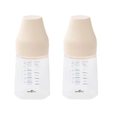 Image de Spectra Lot de 2 bouteilles lait à col large, 160 ml