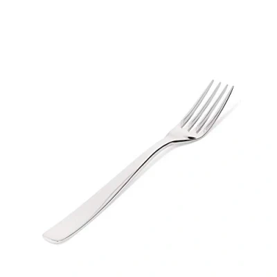Image de Alessi Ajm22/2 Knifeforkspoon Fourchette de Table en Acier Inoxydable 18/10 Brillant, Set 6 Pièces, Mat