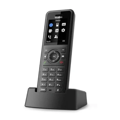 Image de YEALINK W57R Combiné Robuste pour IPPhone SIP DECT, écran Couleur 1,8&quot;, Voix HD, jusqu&#039;à 40 Heures de Conversation, 575 en Veille, Alarme vibrante