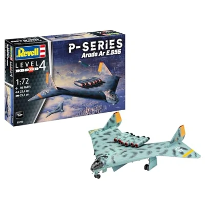 Image de Revell 03790 AR555 (P Series) Échelle 1:72 Unbuilt/Non Peint Plastique Maquette Kit Véhicule Avion, Couleur Moulée