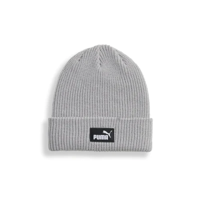 Image de PUMA Essentials High Crown Beanie, Accessoires, Gris Echo, OSFA