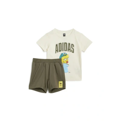 Image de adidas Performance I THE Simpsons T Setinfant Survêtement pour enfants, Taille: 2 3a, Cream white