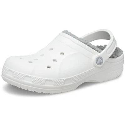Image de Crocs Ralen Lined Clog, Sabot, White/Light Grey,