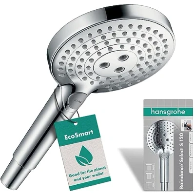Image de hansgrohe Raindance Select S Douchette à main 120 3 jet EcoSmart 9l/min, bronze brossé, 26531140