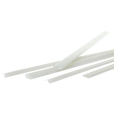 Image de Pavo Lot de 25 Baguettes à reliure 6 mm Transparent