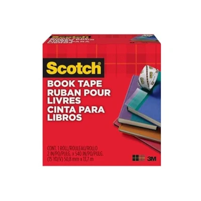 Image de Scotch Ruban pour livres 51 mm x 13,7 m (Import Royaume Uni)