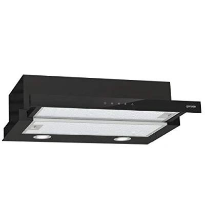 Image de Gorenje TH64E4BG hotte Semi intégrée (semi encastrée) Noir 450 m3/h C