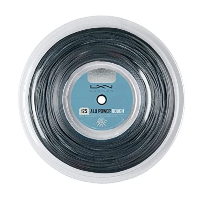 Image de Wilson Salomon Cordages pour Raquette Luxilon, Alu Power 125 Rough, Rouleau de 220 mètres, Couleur Argent, 1,25 mm, Unisexe, WRZ990200