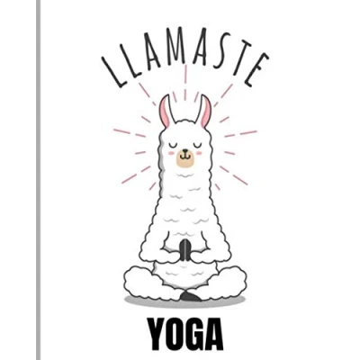 Image de Lama le carnet de notes: Thème Yoga 120 pages au format 8X10