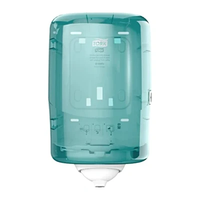 Image de Tork Reflex Feuille Simple Mini Distributeur Turquoise Dévidage Central