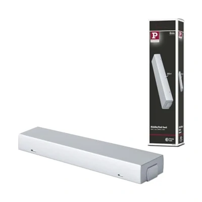 Image de Paulmann 968.85 Système rail d&#039;alimentation, argent