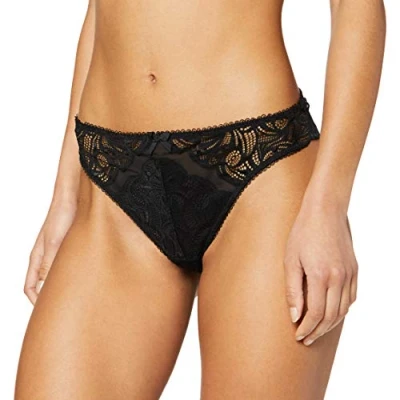 Image de Sans Complexe Ariane Tanga Femme, per Pack, Noir (Noir 4), Taille Fabricant: 50/52