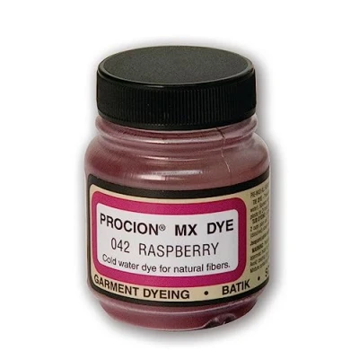 Image de Jacquard Procion Mx Dye Poudre de Teinture par nœuds incontestée King of Tie Framboise 0,3 g réactive aux fibres d&#039;eau froide fabriquée États Unis