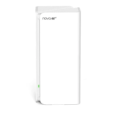 Image de Tenda Nova AXE5700 MX21 Pro (1 Pack) systèmes Wi FI 6E Mesh tri Bande pour Toute la Maison, Couverture jusqu&#039;à 270㎡, 3 Ports Gigabit, 200 appareils connectés, contrôle de l&#039;application