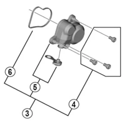 Image de SHIMANO Y3fa98020 Transmissions Unisexe, Noir, Taille Unique