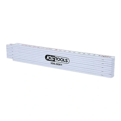 Image de KS TOOLS 300.0061 Mètre pliant jaune en composite, L.2 m
