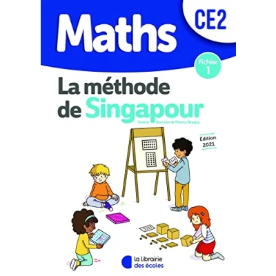 Image de Méthode de Singapour CE2 (2021) Fichier l&#039;élève 1 Livre d’occasion Bon