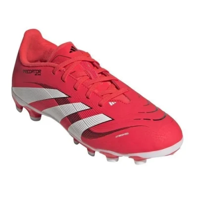 Image de adidas Performance Predator League Unisex Chaussures de foot à crampons pour enfants, Taille: 28, Lucid red/white/core black Matière synthétique