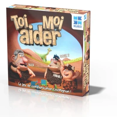 Image de Megableu Toi Aider Moi Jeu de Communication Cro&#039;Mignon Construction d&#039;Ambiance l&#039;Age Pierre 3 Niveaux A Jouer en Famille ou Entre Amis Partir 7 Ans