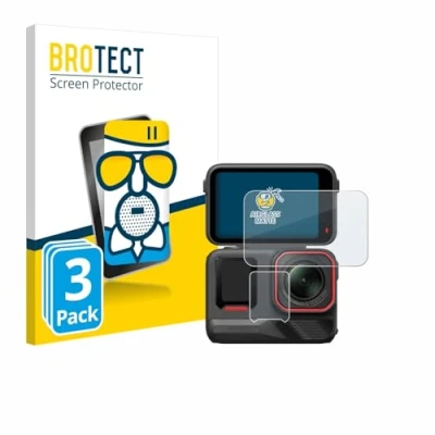 Image de brotect Anti Reflet Protection d&#039;Écran Verre Mat pour Insta360 Ace Pro 2 (3 Pièces) Film Protecteur Vitre 9H