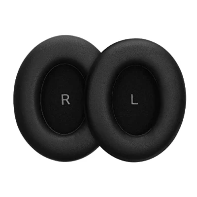 Image de kwmobile 2X Coussinet Compatible avec Sennheiser Momentum 4 Wireless Coussinets en Mousse pour Casque Audio Noir