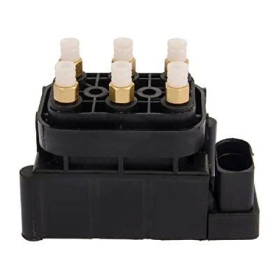 Image de MSQ CD Bloc de soupapes, unité suspension pneumatique Compatible avec Allroad A6 A8 4Z7616007 4Z761600A 4F0616013
