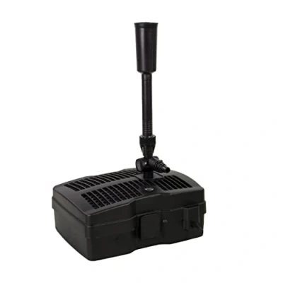 Image de AquaForte GFU 5000 Pompe pour fontaine + 9W UV C, Puissance 42W, max. Hauteur de refoulement 2 mètres, Débit m3 par heure, Taille l&#039;étang 3,5 m3, Raccord 13/19/25 mm,