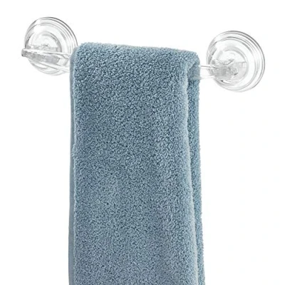 Image de iDesign 52620Eu Porte Serviette à Ventouses Verrouillables Transparent