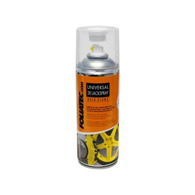 Image de FOLIATEC 2132 Vernis 2K aérosol 400 jaune, brillant