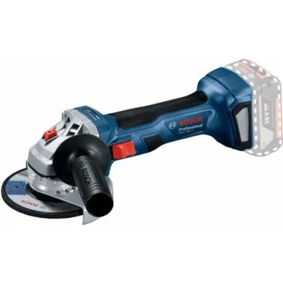 Image de Bosch Professional 18V System meuleuse angulaire sans fil GWS 7 (Ø disque 125 mm, capot protection, poignée supplément., flasque serrage, écrou serrage rapide, batterie ni chargeur, carton)