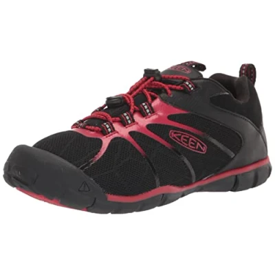 Image de KEEN Garçon Unisex Kinder Chandler 2 CNX Baskets, Black/Red Carpet, 23 EU