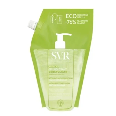 Image de SVR Gel Sebiaclear Moussant Refill 400ml