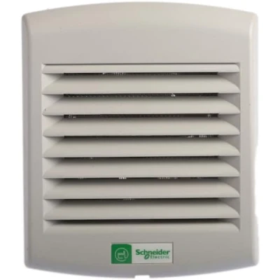 Image de Schneider Electric ClimaSys CV ventilateur 38m3/h 230V IP54 avec grille et filtre G2 NSYCVF38M230PF