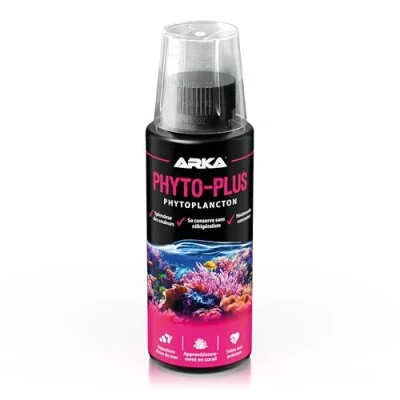 Image de MICROBE LIFT Phyto Plus 118 ML Plancton Alimentaire pour coraux et invertébrés, à Conserver Non réfrigéré, favorise Une Alimentation Saine dans Les Aquariums d&#039;eau de mer.