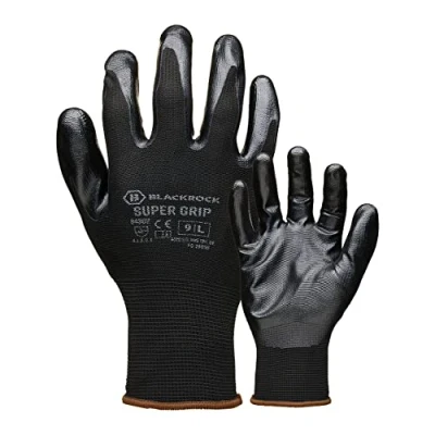 Image de Baratec nitrile Gant de Super Grip Taille 10/l Lot 12 paires