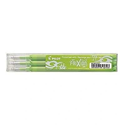 Image de Étui de 3 recharges PILOT FriXion vert pomme