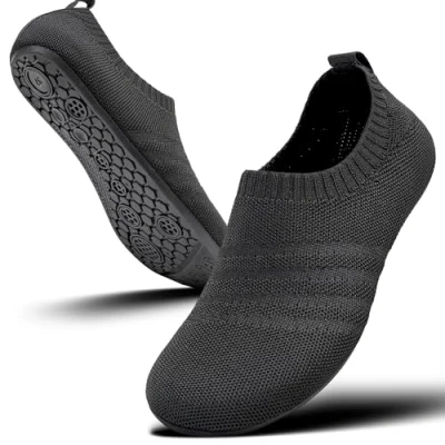 Image de Sosenfer Chaussures Homme Femme Maison Pantoufle pour Intérieur Semelle Antidérapante Slip on Slippers Unisex HEISE 47
