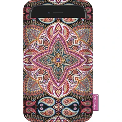 Image de Bertoni Étui de protection en feutre compatible avec iPhone 13/13 Pro/12/12 Pro/11/11 Pro/X/XR/XS, Galaxy S21/S20/S10/S9/S8/A40, P30, P20 Phone Cover Boho Rose