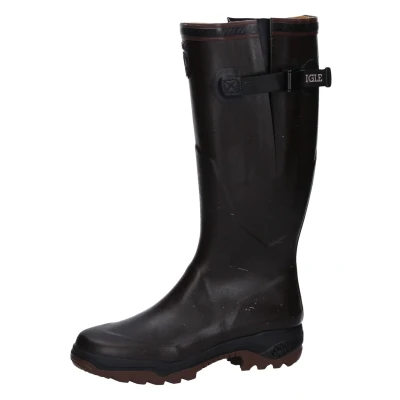 Image de Aigle Parcours Bottes en caoutchouc, Homme, Taille: 40, Brun Caoutchouc naturel