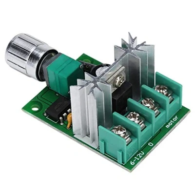 Image de DC 6V 12V 6A Contrôleur de Vitesse du Ventilateur Moteur Régulateur PWM Commutateur Variable sans Interruption