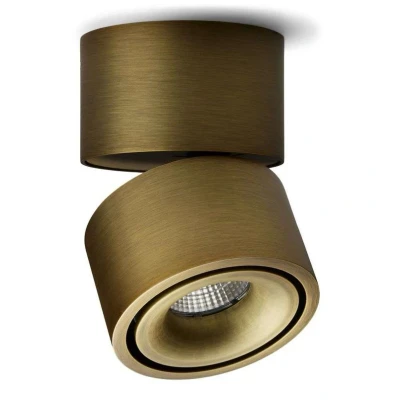 Image de Antidark Easy Mini W75 LED Spot monté en surface 2700K Brushed Brass