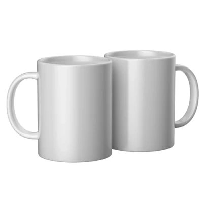 Image de Cricut Mugs vierges, Blanc, 425 ml, 2 tasses à sublimation encre infusible, pour une utilisation avec Mug Press et Infusible 2007823