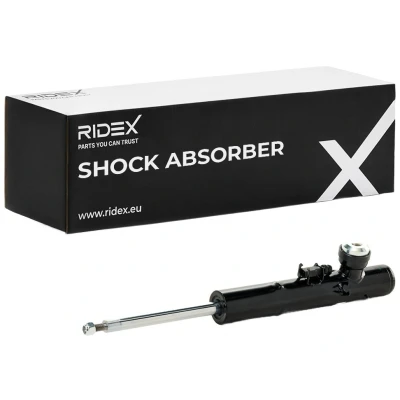 Image de RIDEX 854S18205 Amortisseur gauche Pression de gaz Système bitube Jambe suspension Goujon en haut AUDI: A4 B8 Avant, Berline, A5 Sportback