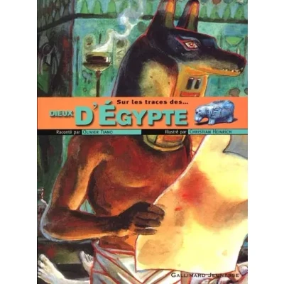Image de Sur les traces des dieux d&#039;Egypte Livre d’occasion Correct