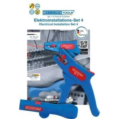 Image de Pince à dénuder WEICON TOOLS No 5 + 13 Section de dénudage 0.2 6.0 mm² Bleu