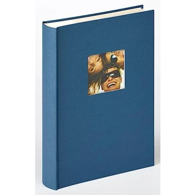 Image de Walther Design Album photo noir 300 photos 10 x 15 cm Carnet de notes avec découpe couverture, Fun ME 111 B