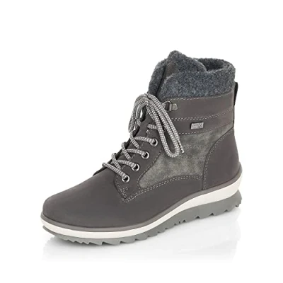 Image de Remonte Bottines à lacets, Femme, Taille: 39, Granit/smoke Cuir
