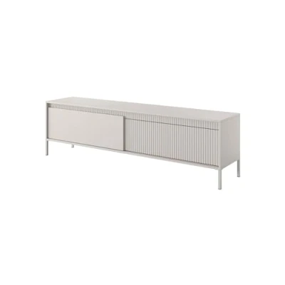 Image de 3E 3xE living.com Meuble TV avec Deux Portes, Couleur : Cachemire